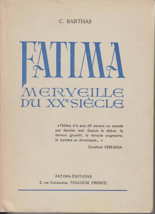 Fatima, Merveille du XX' Siècle (1)